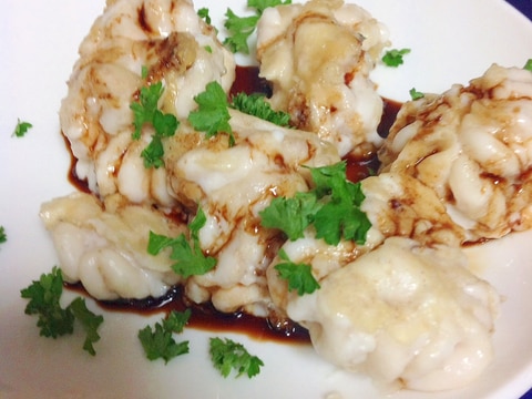 白子のソテー〜バルサミコソース〜